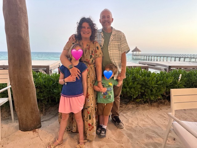 The Dicker family on vacation